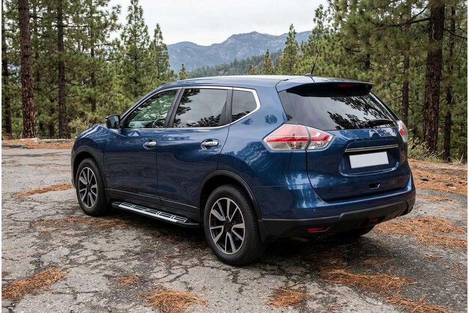 Nissan X-trail T32/Rogue 2014–2021 Bočné prahy Sunrise (2 ks, hliník) Image