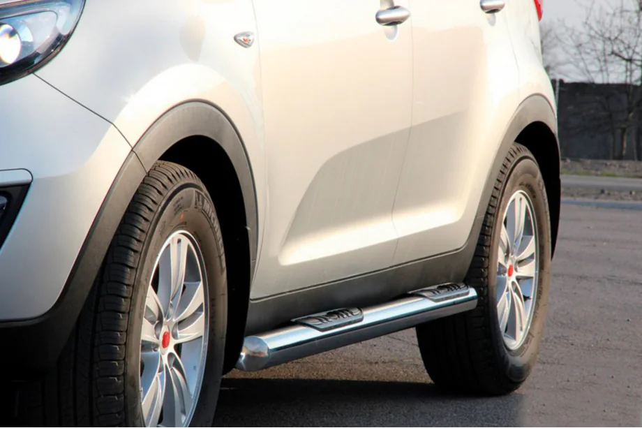 Kia Sportage 2010–2015 Bočné trubky (2 ks, nerez) Fotografia 4