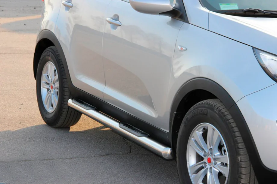 Kia Sportage 2010–2015 Bočné trubky (2 ks, nerez) Fotografia 3