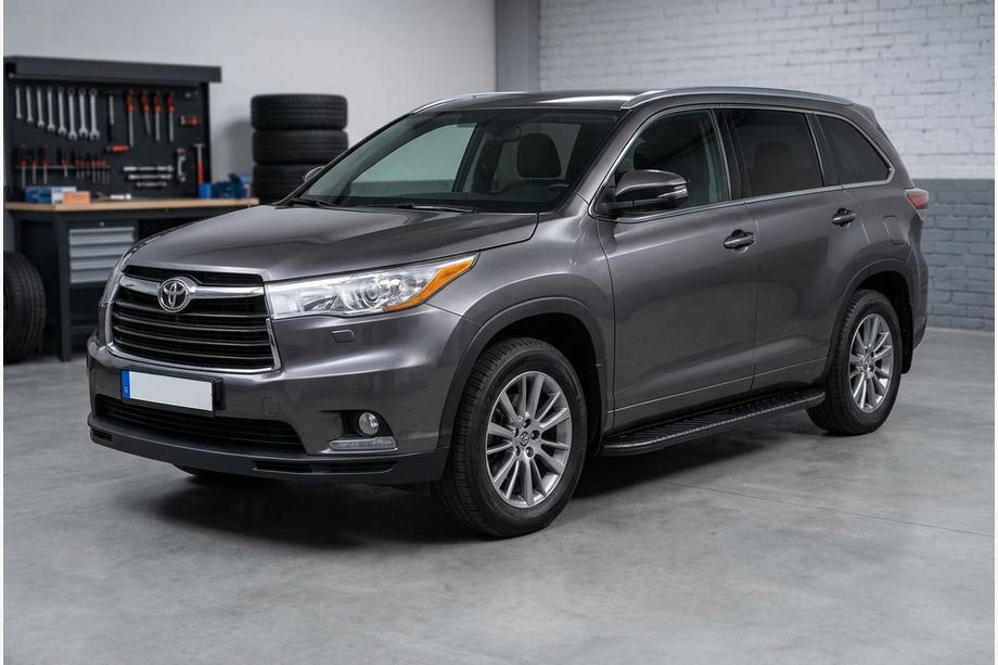 Toyota Highlander 2013–2019 Bočné nášľapy Bosphorus Black (2 ks, hliník) Image