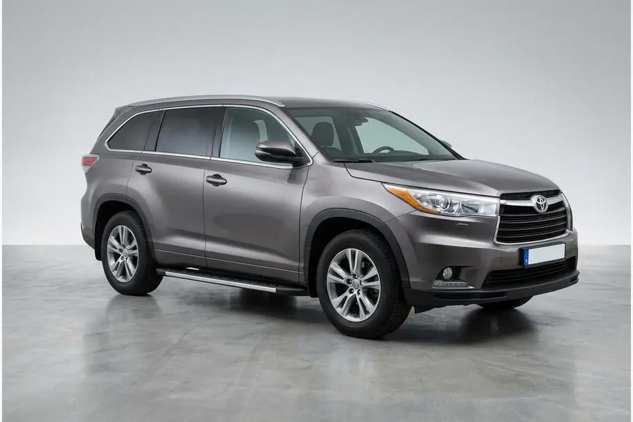 Toyota Highlander 2013–2019 Bočné nášľapy Duru (2 ks, hliník) Image