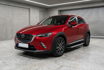 Mazda CX-3 2015– Bočné nášľapy RedLine V1 (2 ks, hliník) fotografia 1