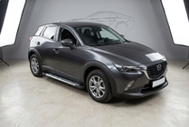 Mazda CX-3 2015– Bočné nášľapy Line (2 ks, hliník) fotografia 1