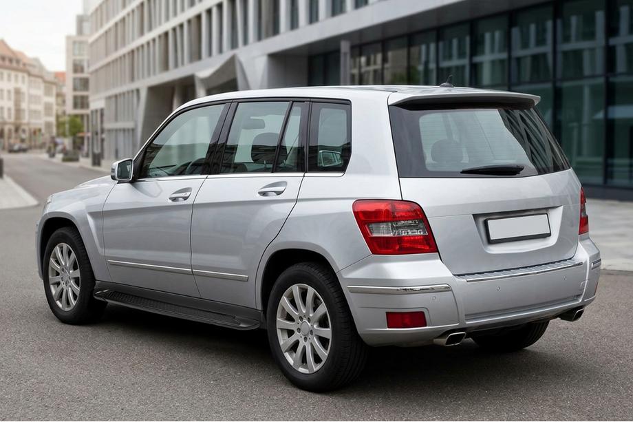 Mercedes GLK class X204 2008–2015 Bočné nášľapy Allmond Black (2 ks, hliník) Image