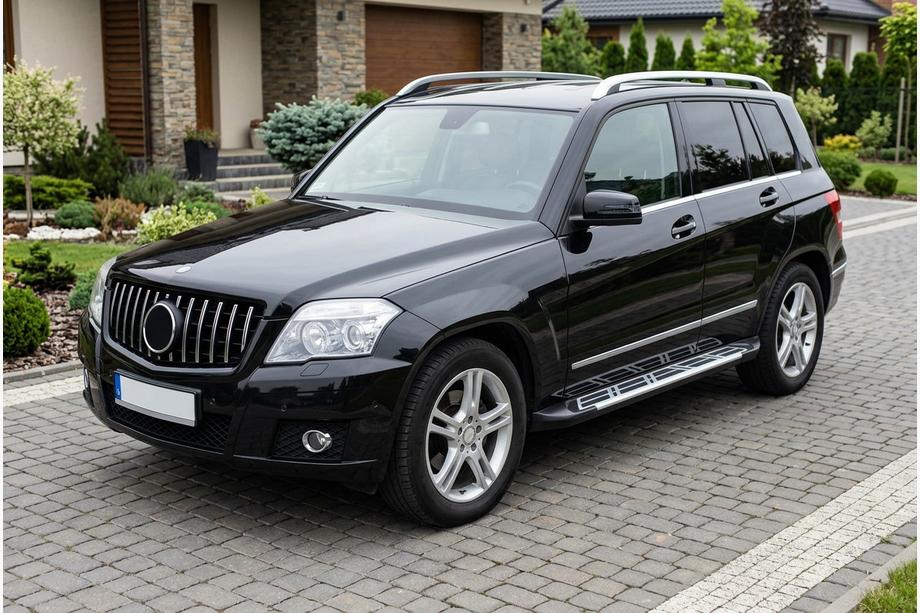 Mercedes GLK class X204 2008–2015 Bočné prahy Sunrise (2 ks, hliník) Image