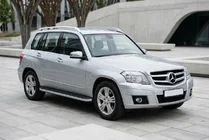 Mercedes GLK class X204 2008–2015 Bočné nášľapy Tayga Grey (2 ks, hliník) fotografia 1