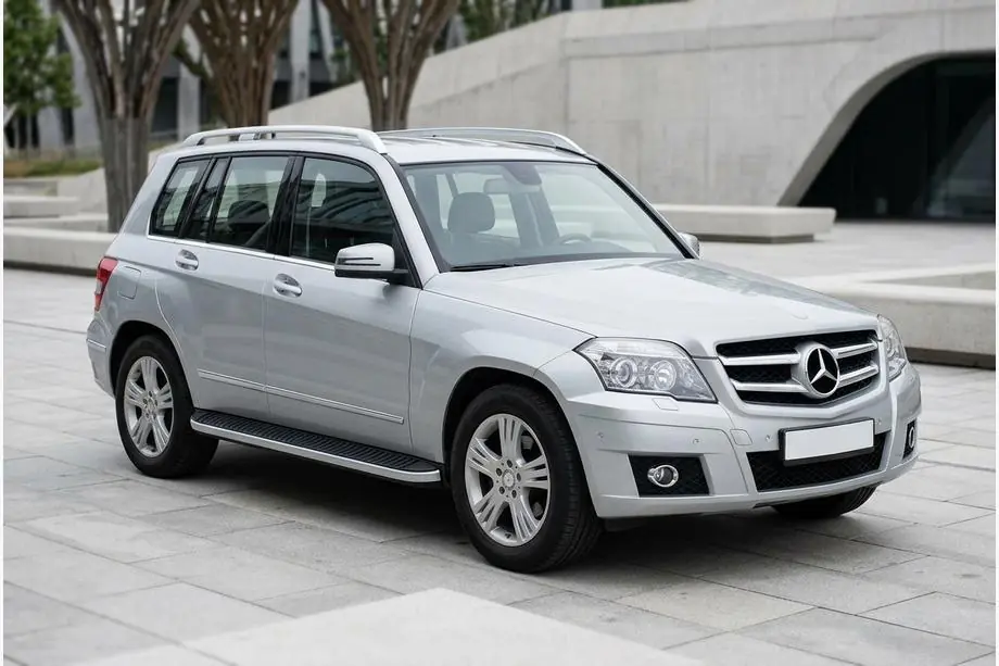 Mercedes GLK class X204 2008–2015 Bočné nášľapy Tayga Grey (2 ks, hliník) Image