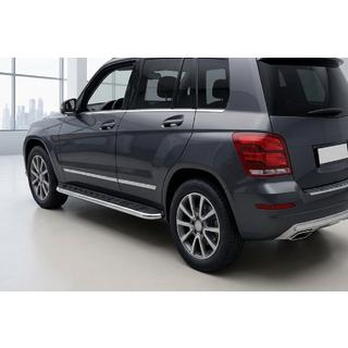 Bočné nášľapy Maydos V1 (2 ks, hliník / nerez) Mercedes GLK class X204 2008–2015 fotografia 1