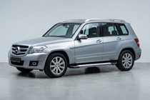 Mercedes GLK class X204 2008–2015 Bočné nášľapy Rainbow (2 ks, hliník) fotografia 1