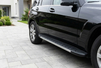 Mercedes GLK class X204 2008–2015 Bočné nášľapy Duru (2 ks, hliník) fotografia 1