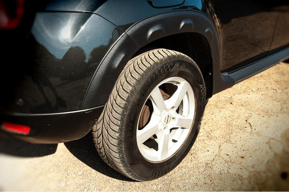 Renault Duster 2008–2017 Rozširovače blatníkov s výstupkami (8 ks, ABS) Fotografia 7