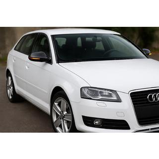 Kryty zrkadiel 2008-2012 (2 ks, karbón) Audi A3 2003–2012 fotografia 1