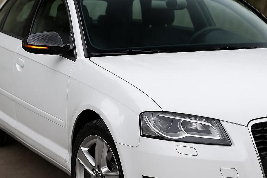 Audi A5 2007–2015 Kryty spätných zrkadiel (2 ks, karbón) Image