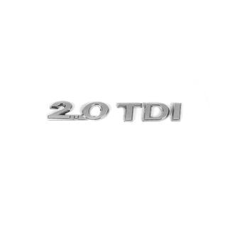 Nápis 2.0 TDI fotografia 1