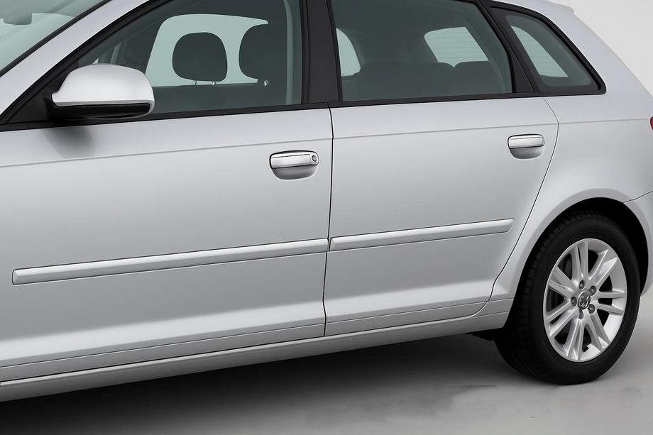Audi A4 B6 2000–2004 Chrómové kryty kľučiek dverí (4 ks, nerez) Image