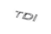 Volkswagen Jetta 2006–2011 Nápis TDI (ako originál) Celé chrómové fotografia 4