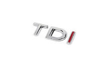 Volkswagen Jetta 2006–2011 Nápis TDI (ako originál) Celé chrómové fotografia 3