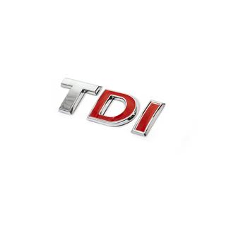 Nápis TDI (kurzíva) fotografia 3