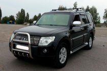 Mitsubishi Pajero Wagon IV 2006–2021 Predný ochranný rám QT011 (nerez) fotografia 1
