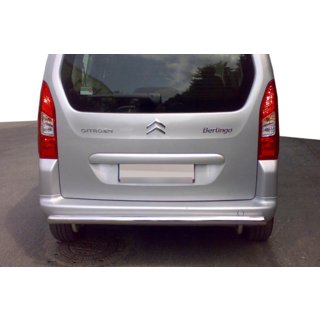 Zadný ochranný rám (nerez) Citroen Berlingo 2008–2018 fotografia 1