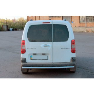 Zadný ochranný rám (nerez) Citroen Berlingo 2008–2018 fotografia 2