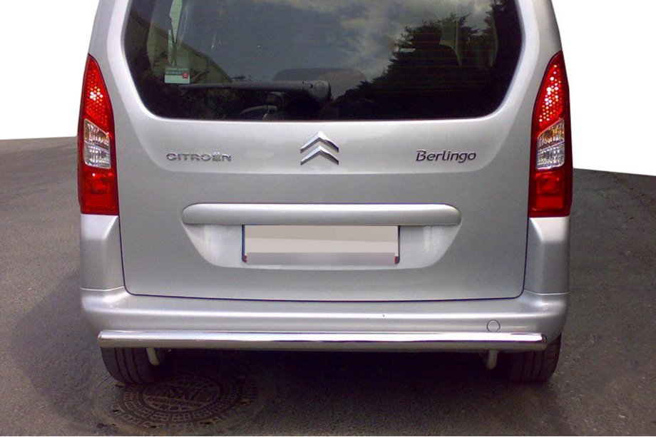 Citroen Berlingo 2008–2018 Zadný ochranný rám (nerez) 60 mm Image