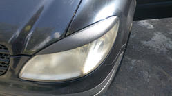 Mercedes Vito W639 2004–2014 Rovné mračidlá na svetlá (2004-2010, 2 ks, plast) Lesk fotografia 3