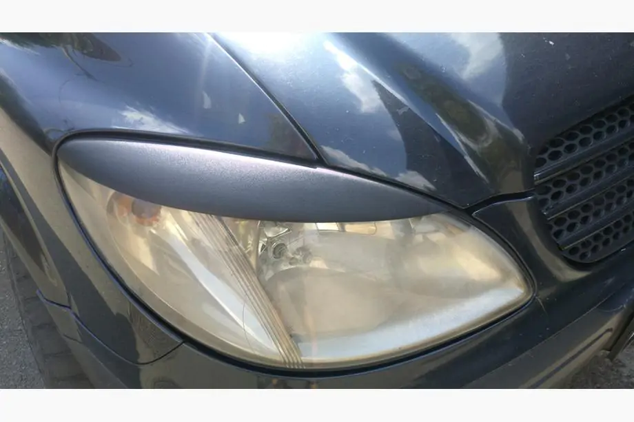 Mercedes Vito W639 2004–2014 Rovné mračidlá na svetlá (2004-2010, 2 ks, plast) Fotografia 4