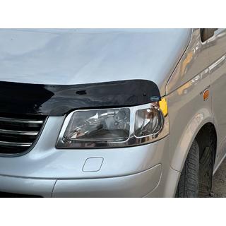 Nerezové lišty predných svetlometov (2 ks) Volkswagen T5 Caravelle 2004–2010 fotografia 3