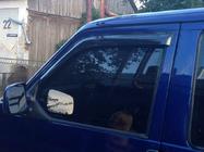 Volkswagen T4 Transporter 1990–2003 Okenné deflektory (2 ks, DDU) fotografia 5