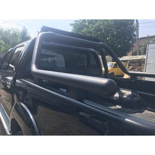 Ochranný oblúk karosérie (čierny) Toyota Hilux 2006–2015 fotografia 4