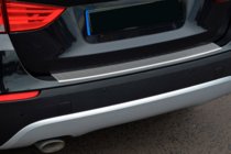 BMW X1 E84 2009–2015 OmsaLine lišta zadného nárazníka (nerez) fotografia 5