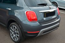 Fiat 500X 2014–2024 OmsaLine lišta zadného nárazníka (nerez) fotografia 5