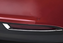 Fiat Tipo 2016– Chrómové rámiky zadných odraziek (Sedan, nerez) fotografia 1