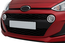 Hyundai I-10 2017–2020 Rámiky na obrysové svetlá (2 ks, nerez) fotografia 3