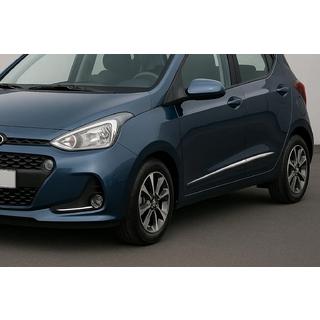 Dverové lišty (4 ks, nerez) Hyundai I-10 2017–2020 fotografia 1