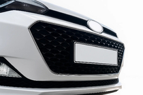Hyundai I-20 2014–2020 Rámik mriežky 2014-2018 (2 ks, nerez) fotografia 1