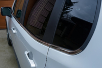 Jeep Renegade 2014– Ozdobné lišty okien (6 ks, nerez) fotografia 3