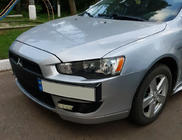 Mitsubishi Lancer X 2008– Držiak ŠPZ (plastový) fotografia 1