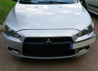 Mitsubishi Lancer X 2008– Držiak ŠPZ (plastový) fotografia 4