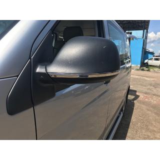 Lišty na zrkadlá (2 ks, nerez) Volkswagen T6 2015–2024 fotografia 4