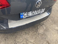 Volkswagen Passat B8 2015–2023 OmsaLine lišta zadného nárazníka (nerez) fotografia 2