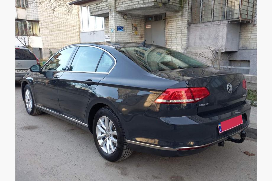 Volkswagen Passat B8 2015–2023 Nerezový kryt hrany zadného nárazníka SD/SW (3 ks) OmsaLine – talianska nehrdzavejúca oceľ Image