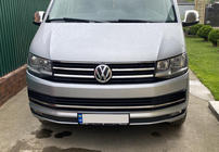 Volkswagen T6 2015–2024 Kryty mriežky nárazníka 2015-2019 (3 ks, nerez) fotografia 2
