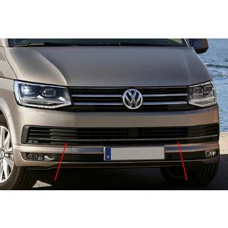 Kryty mriežky nárazníka 2015-2019 (3 ks, karbón) Volkswagen T6 2015–2024 fotografia 1