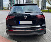 Volkswagen Tiguan 2016–2023 Ochranná lišta zadného nárazníka (OmsaLine, nerez) fotografia 2
