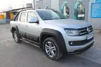 Volkswagen Amarok 2010–2022 Predný dvojitý ochranný rám Vegas 76/42 2010-2016 (čierny) fotografia 2
