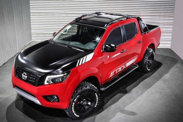 Nissan predstavil koncept nového pickupu Frontier Attack
