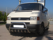 Volkswagen T4 Transporter 1990–2003 Predný ochranný rám WT003 60 mm (nerez) 50 mm, s nápisom fotografia 9