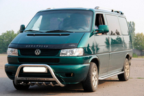 Volkswagen T4 Transporter 1990–2003 Predný ochranný rám WT003 60 mm (nerez) 50 mm, s nápisom fotografia 12